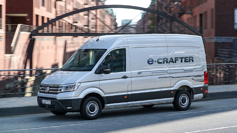 To ηλεκτρικό Volkswagen e-Crafter ήρθε στην Ελλάδα